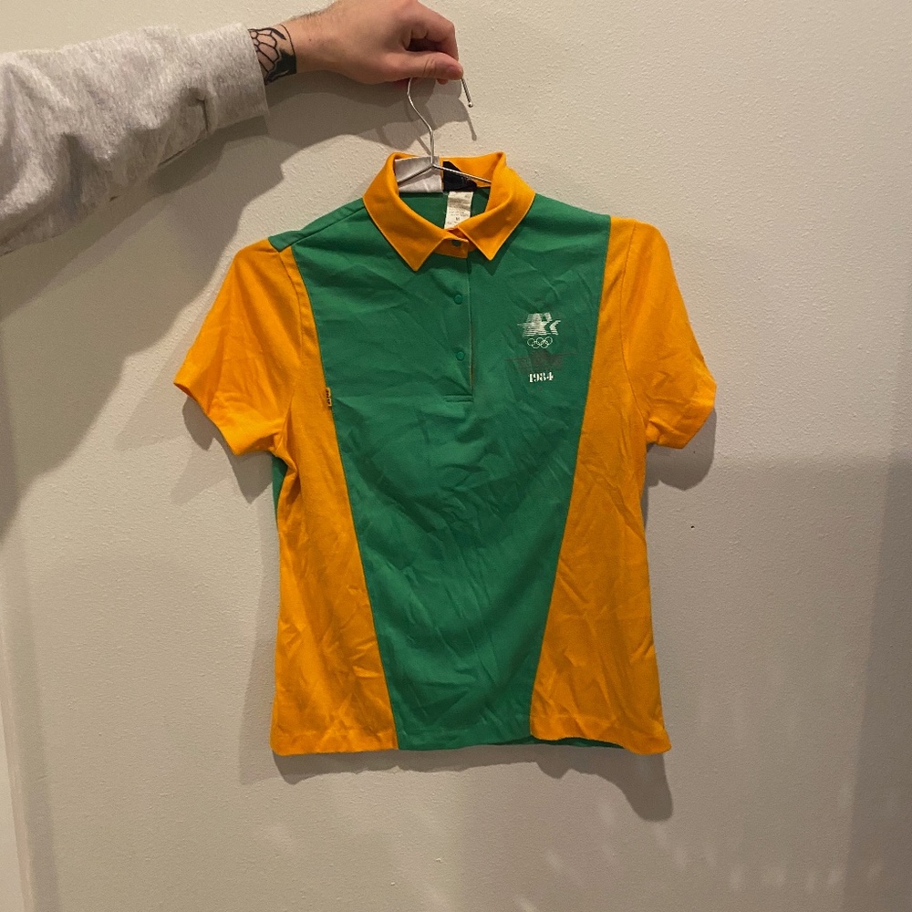 Vintage 1984 Olympic Games Levi’s Polo - Size medium - fits more like a small